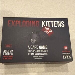 Exploding Kittens NSFW Deck Card Game
